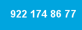 922 174 86 77 922 174 86 77